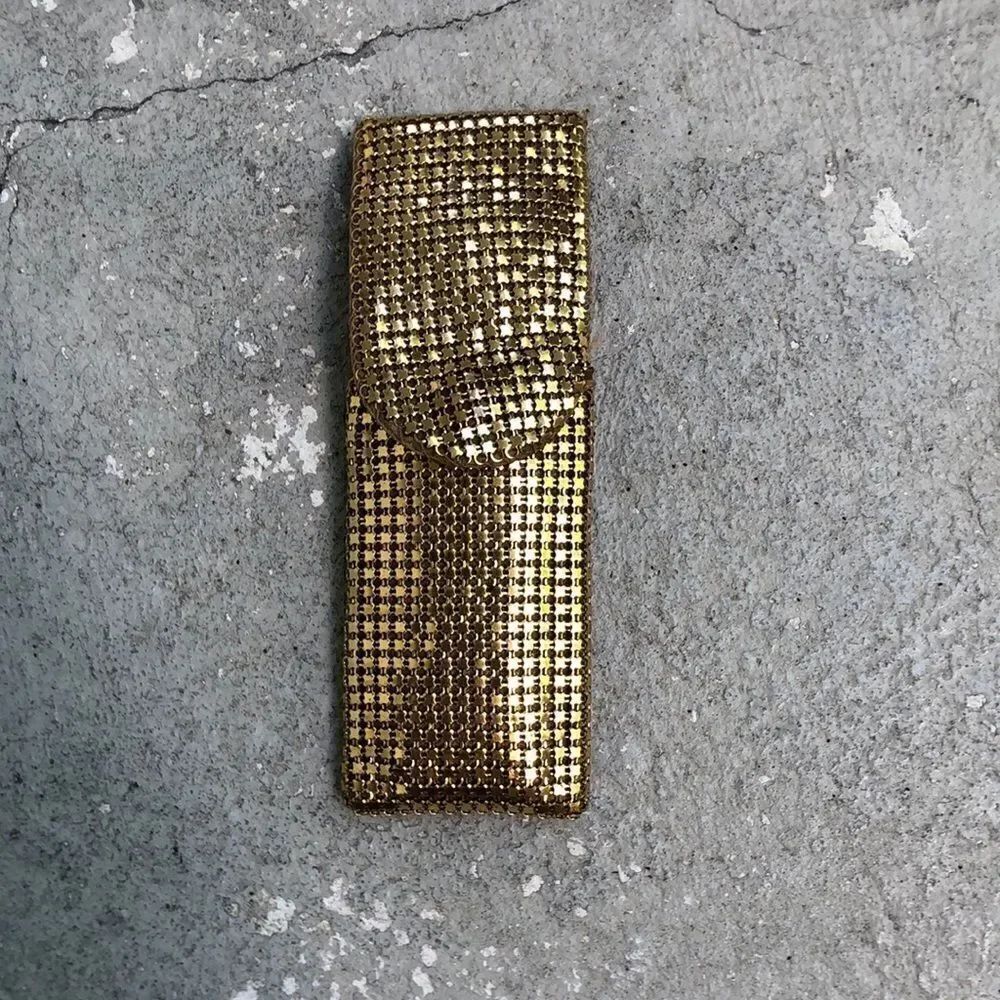Vintage Mesh Comb/lipstick case